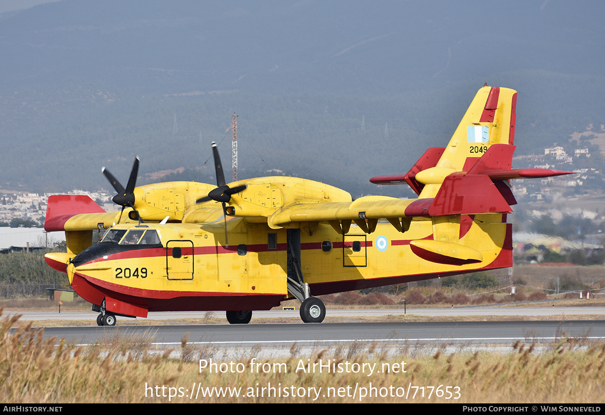 Aircraft Photo of 2049 | Bombardier CL-415GR (CL-215-6B11) | Greece - Air Force | AirHistory.net #717653