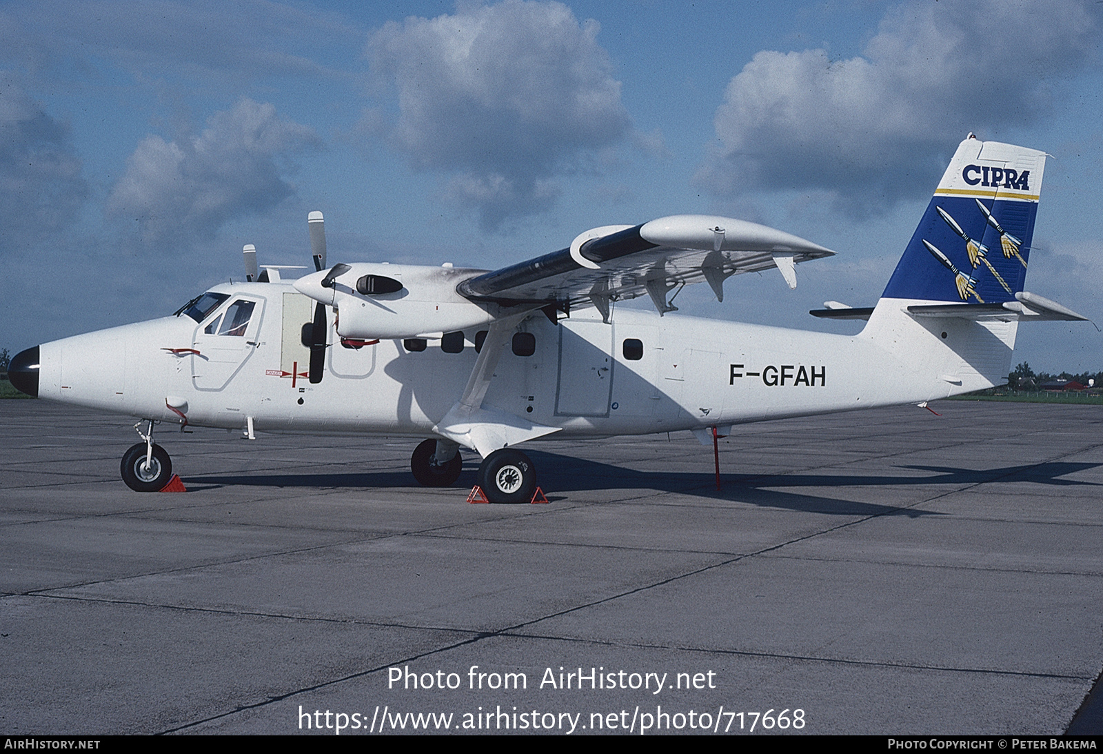 Aircraft Photo of F-GFAH | De Havilland Canada DHC-6-300 Twin Otter | CIPRA - Centre d'Instruction Pilote Rousseau Aviation | AirHistory.net #717668