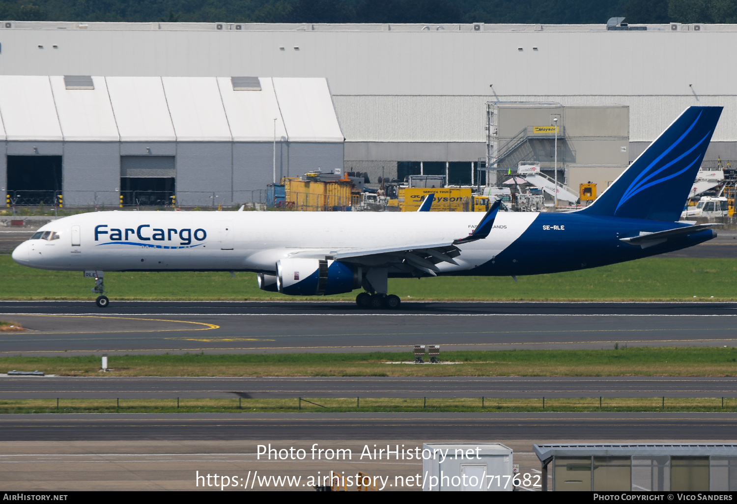 Aircraft Photo of SE-RLE | Boeing 757-223(PCF) | FarCargo | AirHistory.net #717682