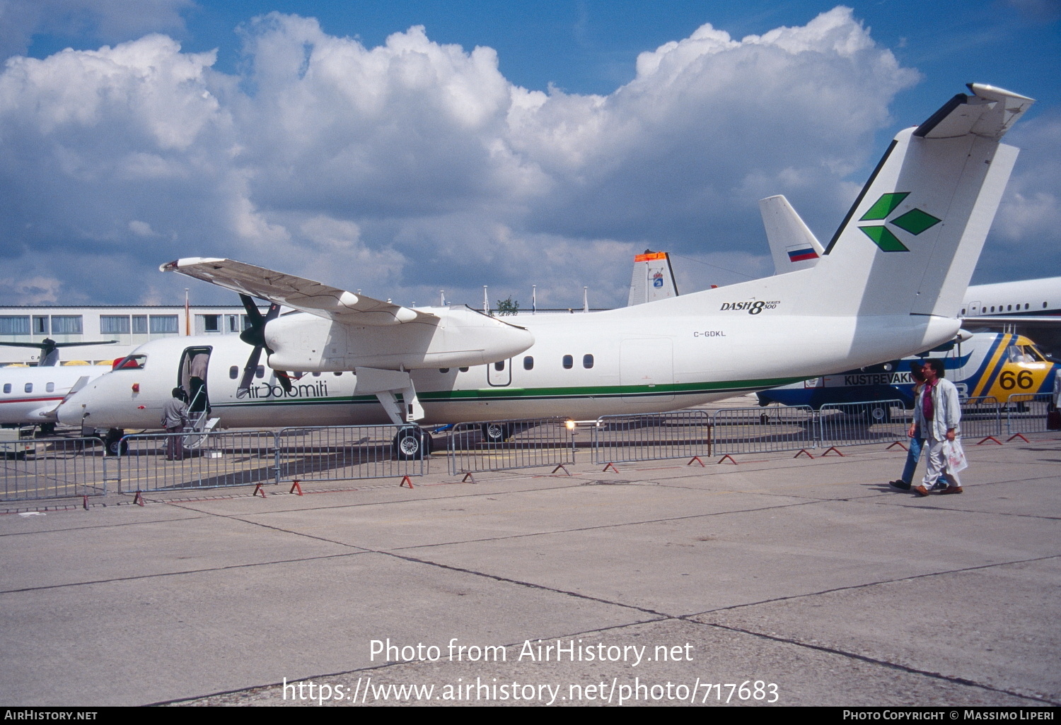 Aircraft Photo of C-GDKL | Bombardier DHC-8-314Q Dash 8 | Air Dolomiti | AirHistory.net #717683