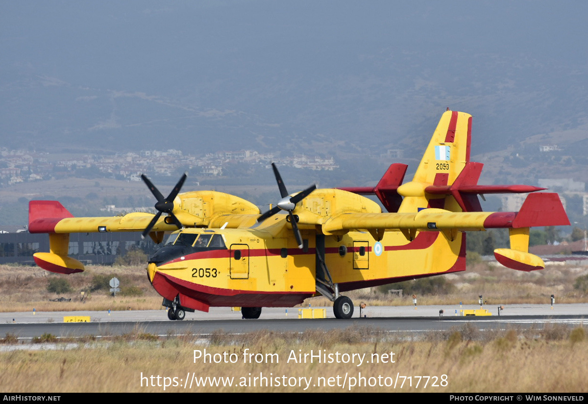 Aircraft Photo of 2053 | Bombardier CL-415GR (CL-215-6B11) | Greece - Air Force | AirHistory.net #717728