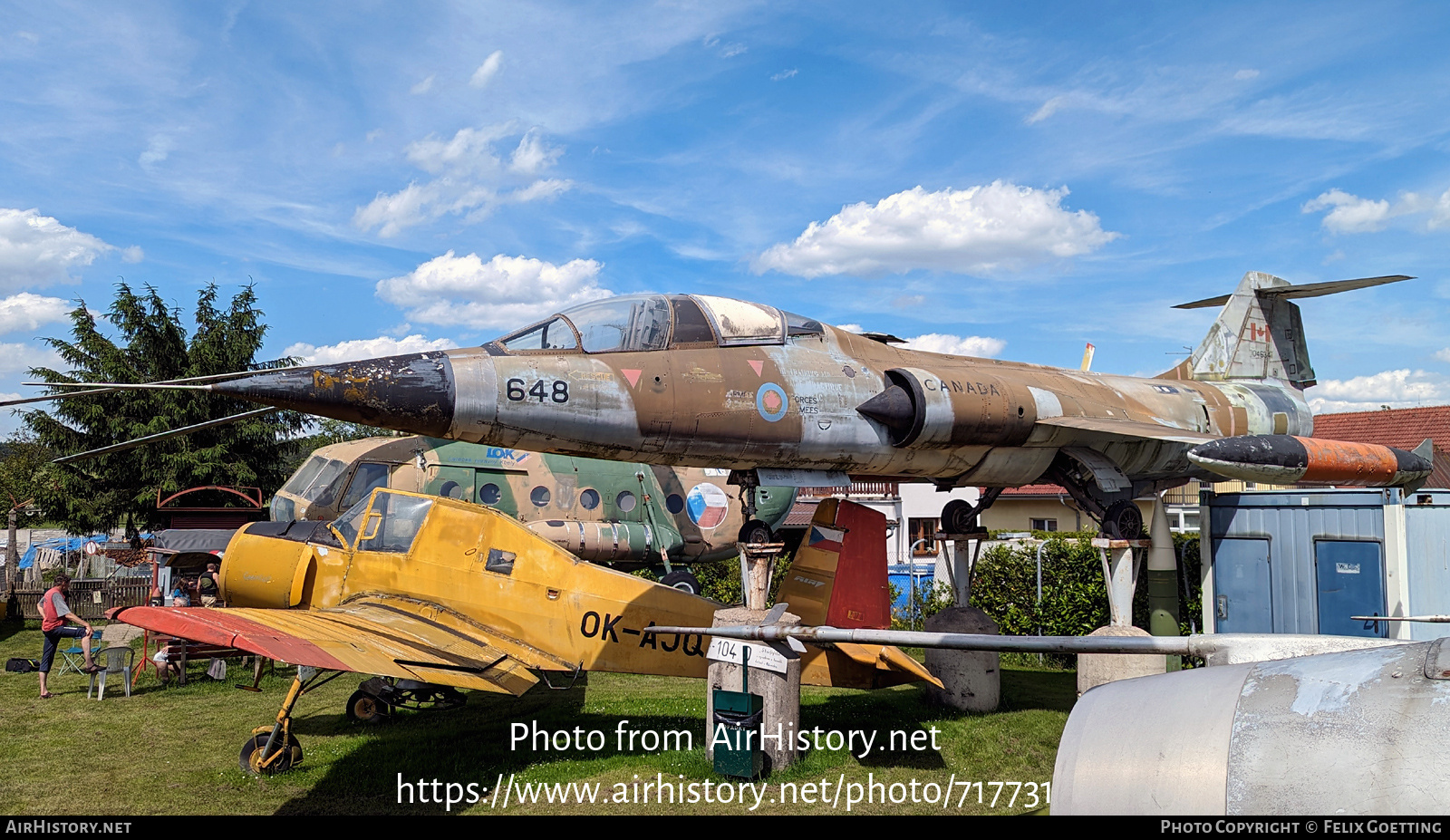 Aircraft Photo of 104648 / 104634 | Lockheed CF-104D Starfighter Mk.1 | Canada - Air Force | AirHistory.net #717731