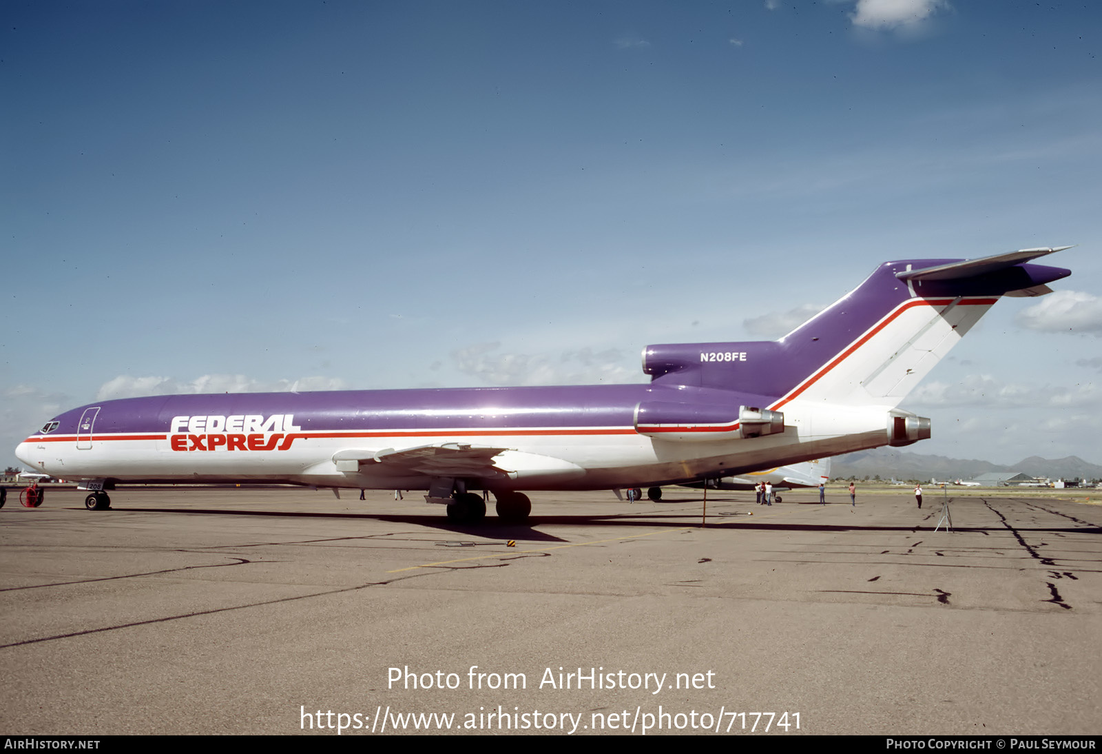 Aircraft Photo of N208FE | Boeing 727-2S2F/Adv | Federal Express | AirHistory.net #717741