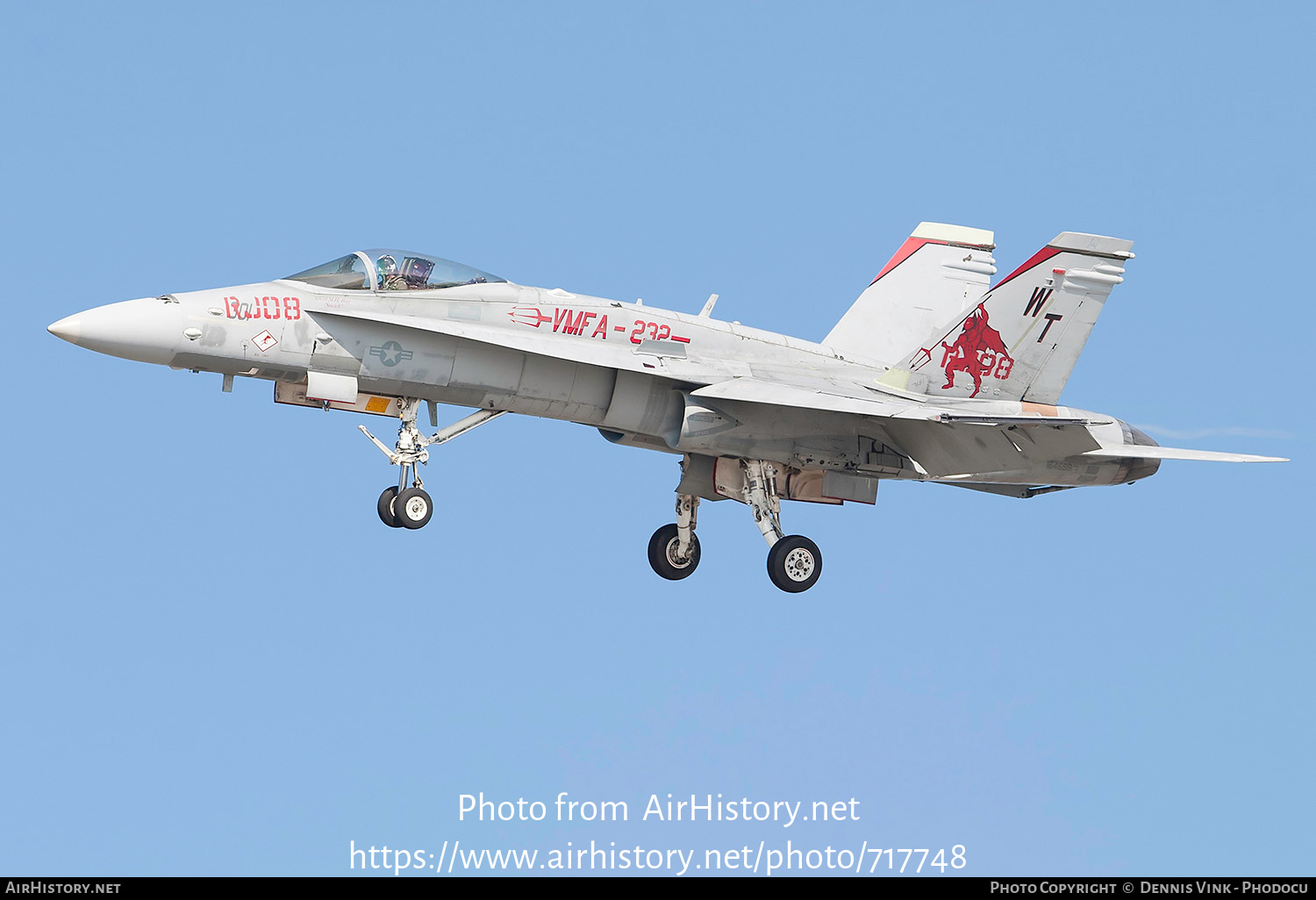 Aircraft Photo of 164698 | McDonnell Douglas F/A-18C Hornet | USA - Marines | AirHistory.net #717748