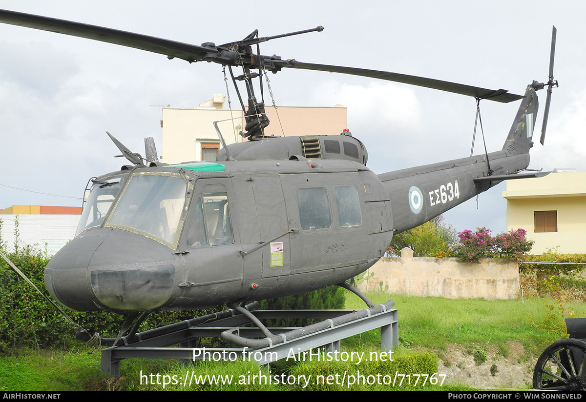 Aircraft Photo of ES634 | Bell UH-1H Iroquois | Greece - Army | AirHistory.net #717767