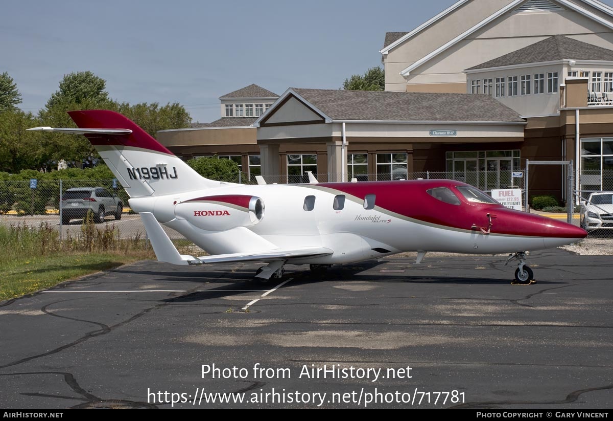 Aircraft Photo of N199HJ | Honda HA-420 HondaJet Elite | AirHistory.net #717781