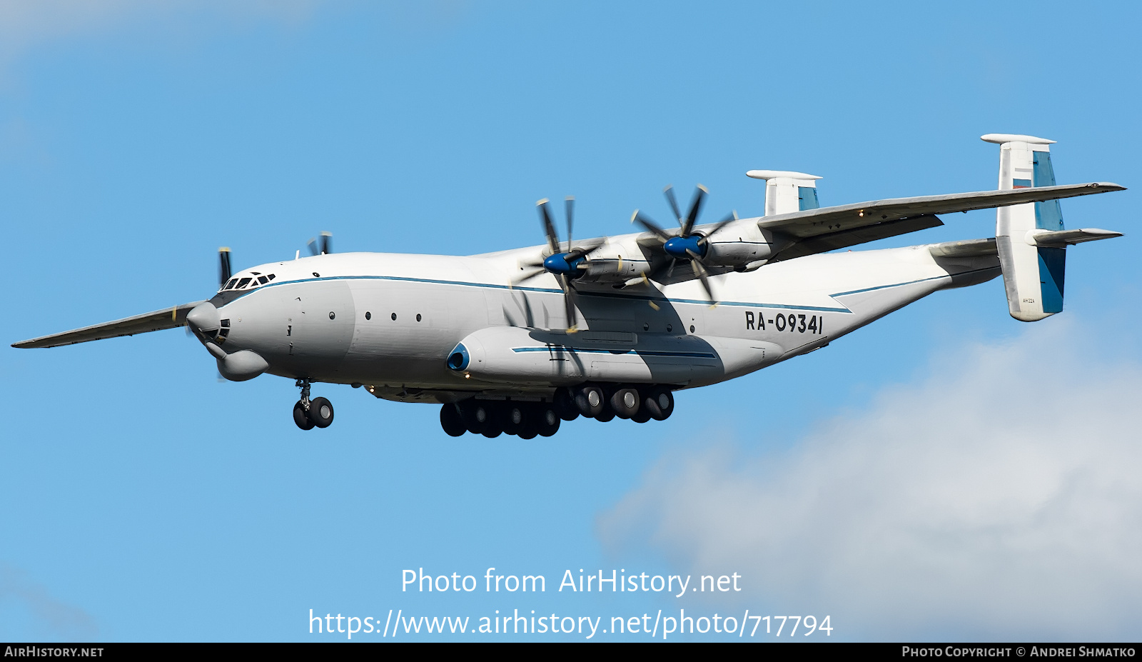 Aircraft Photo of RA-09341 | Antonov An-22A Antei | Russia - Air Force | AirHistory.net #717794