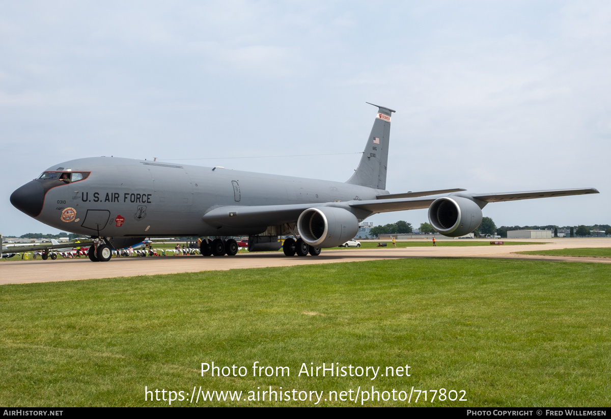 Aircraft Photo of 61-0310 / 10310 | Boeing KC-135R Stratotanker | USA - Air Force | AirHistory.net #717802