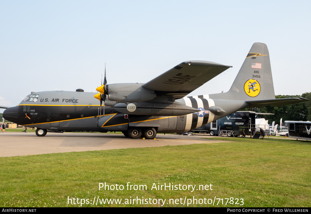 Aircraft Photo of 93-1456 / 31456 | Lockheed C-130H Hercules | USA - Air Force | AirHistory.net #717823