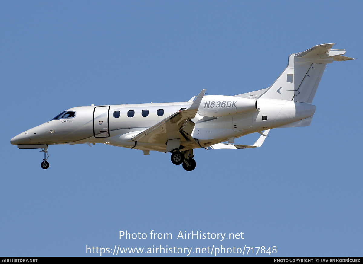 Aircraft Photo of N636DK | Embraer EMB-505 Phenom 300E | AirHistory.net #717848