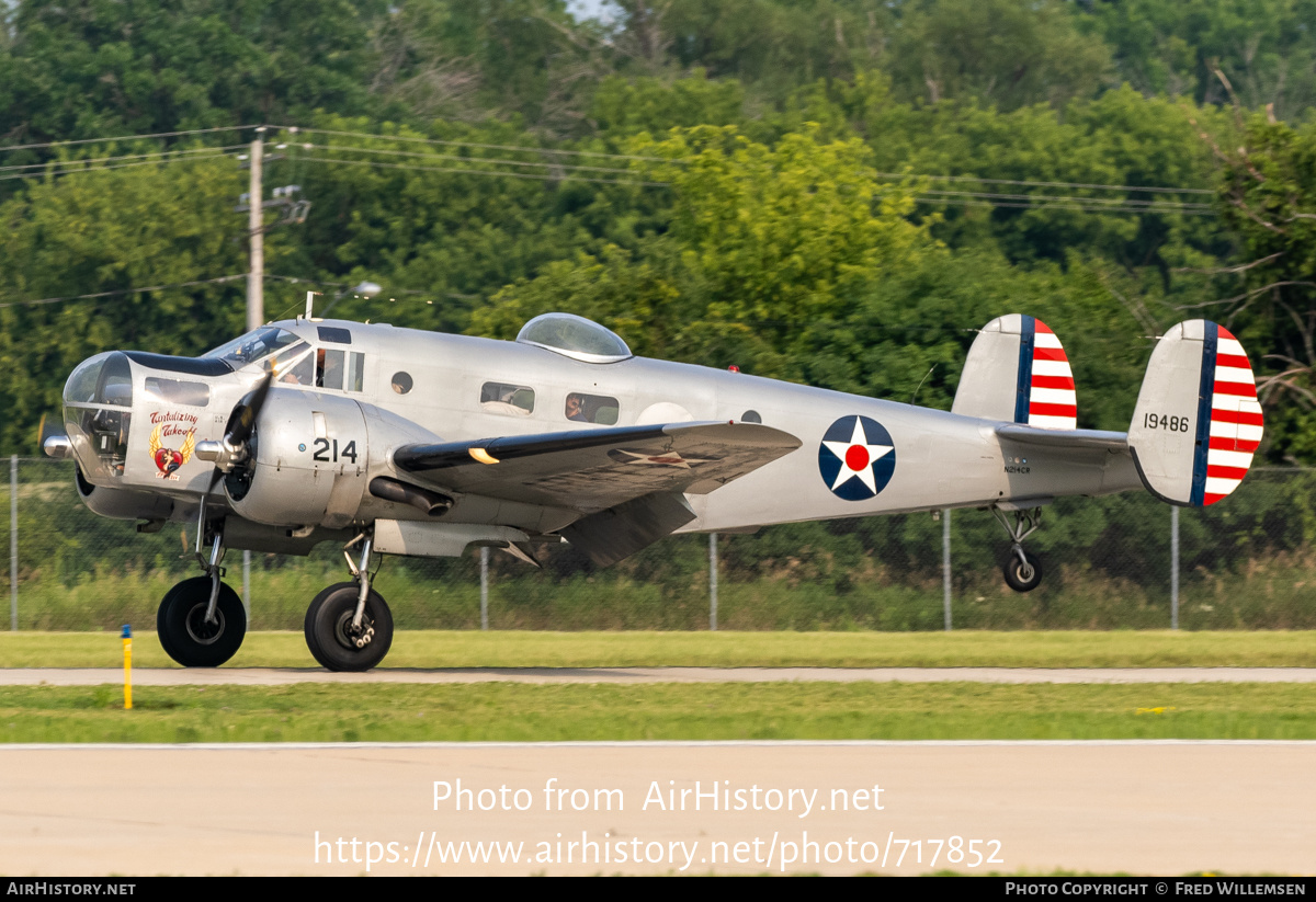 Aircraft Photo of N214CR / 19486 | Hamilton AT-11 | USA - Air Force | AirHistory.net #717852