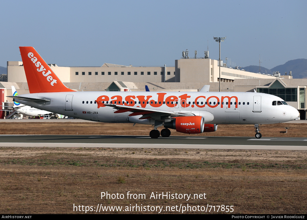 Aircraft Photo of HB-JXA | Airbus A320-214 | EasyJet | AirHistory.net #717855