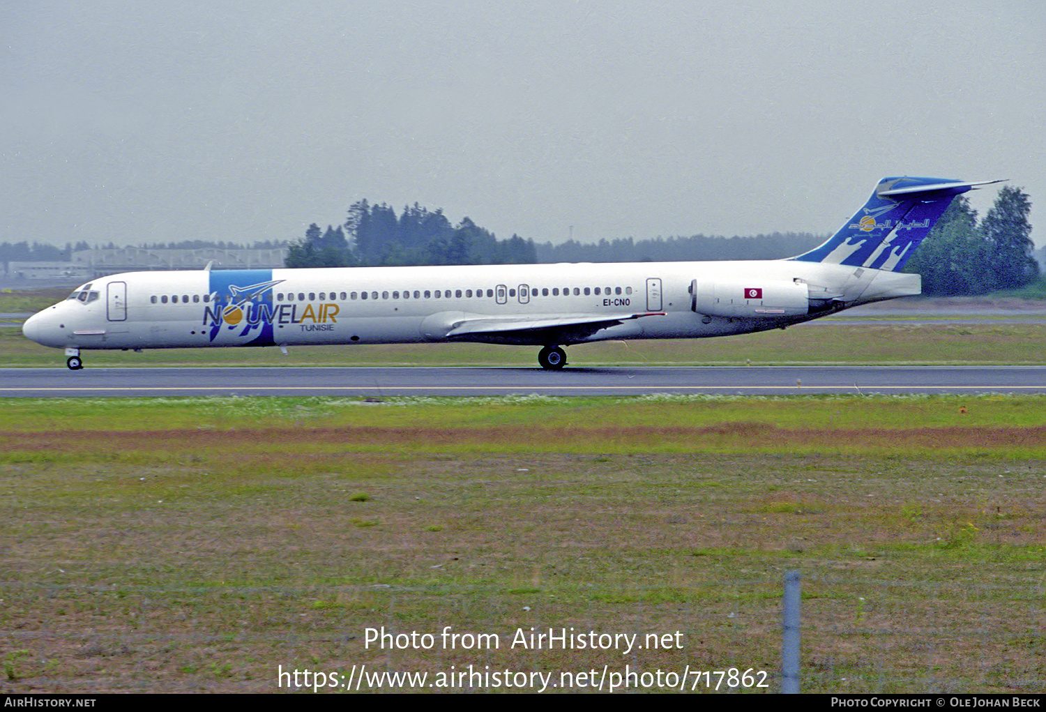 Aircraft Photo of EI-CNO | McDonnell Douglas MD-83 (DC-9-83) | Nouvelair Tunisie | AirHistory.net #717862