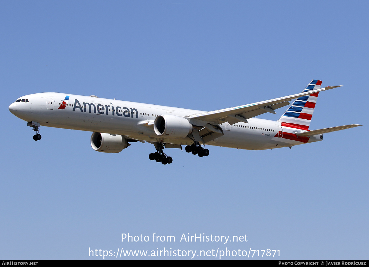 Aircraft Photo of N721AN | Boeing 777-323/ER | American Airlines | AirHistory.net #717871