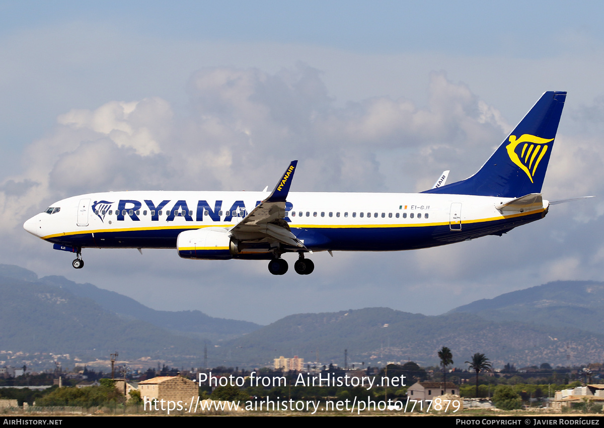 Aircraft Photo of EI-GJI | Boeing 737-800 | Ryanair | AirHistory.net #717879