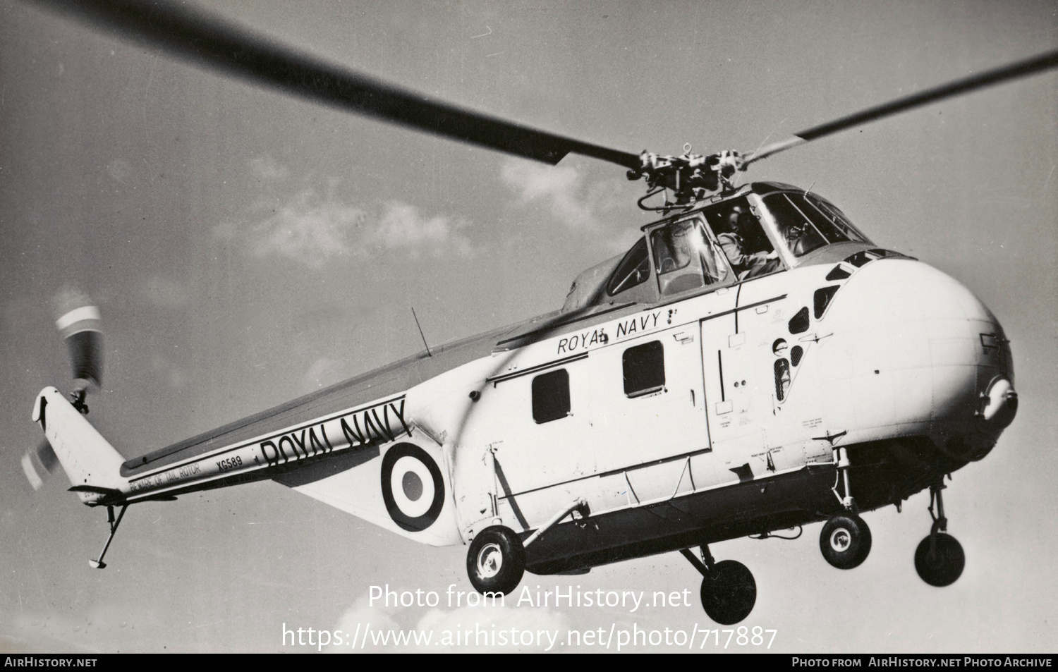 Aircraft Photo of XG589 | Westland WS-55-2 Whirlwind HAS7 | UK - Navy | AirHistory.net #717887