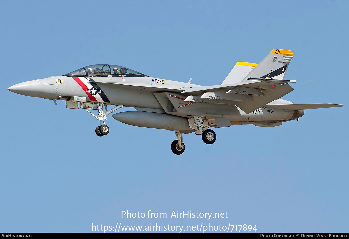 Aircraft Photo of 165917 | Boeing F/A-18F Super Hornet | USA - Navy | AirHistory.net #717894