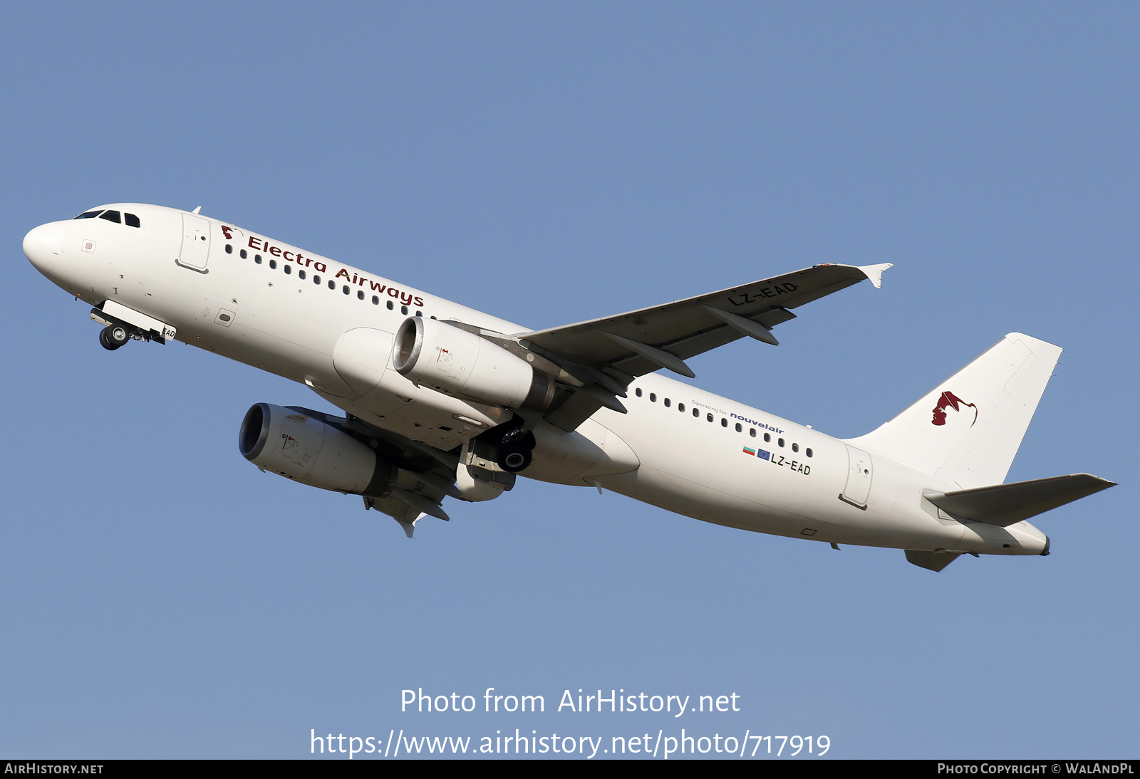 Aircraft Photo of LZ-EAD | Airbus A320-232 | Electra Airways | AirHistory.net #717919