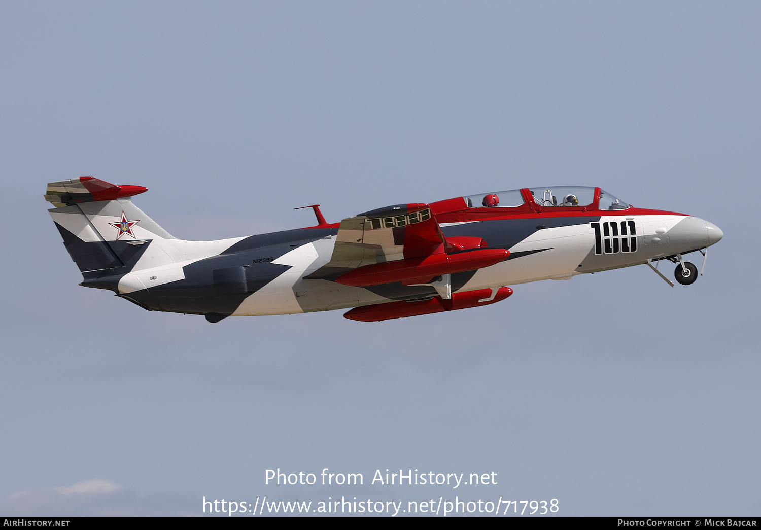 Aircraft Photo of N129BS | Aero L-29 Delfin | Ukraine - Air Force | AirHistory.net #717938