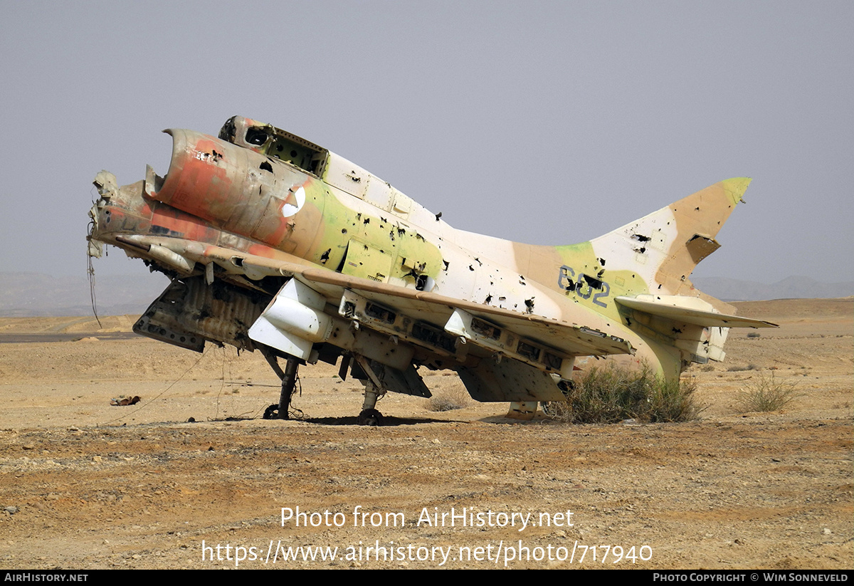 Aircraft Photo of 602 | McDonnell Douglas A-4F Skyhawk | Israel - Air Force | AirHistory.net #717940