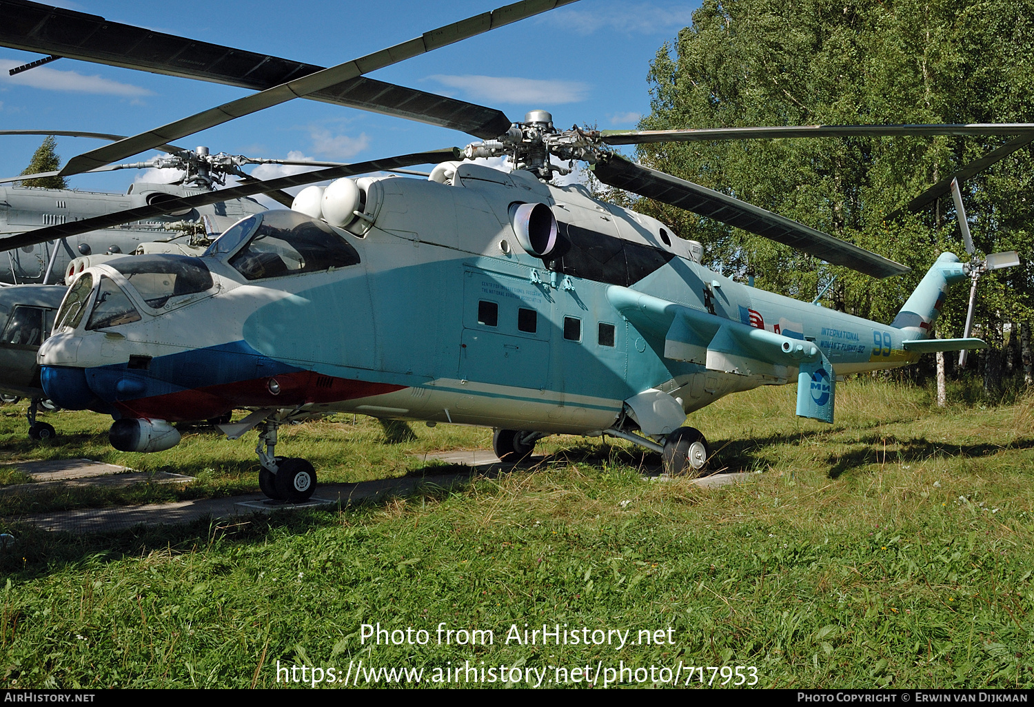 Aircraft Photo of 99 blue | Mil Mi-24DU | Russia - Air Force | AirHistory.net #717953