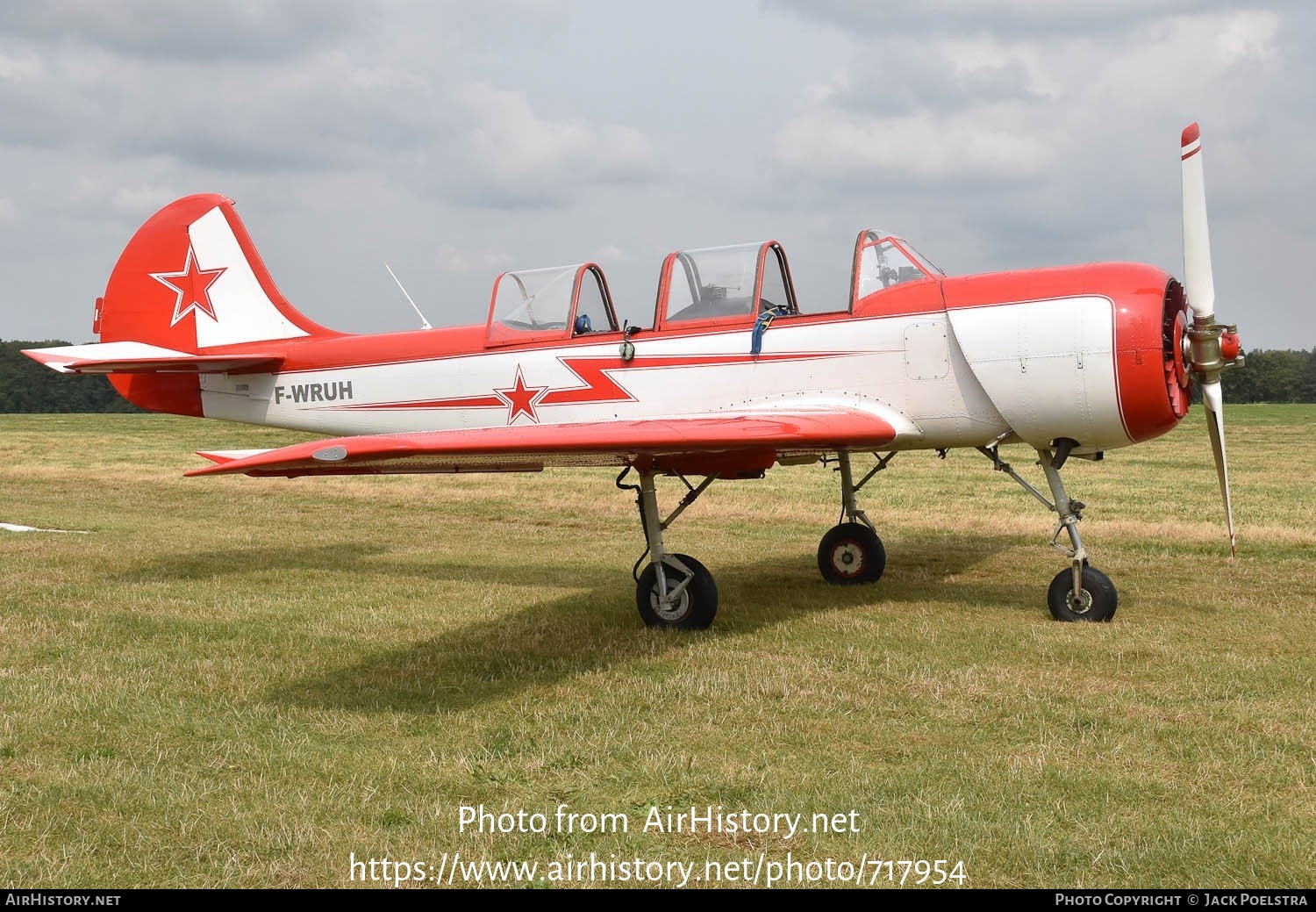 Aircraft Photo of F-WRUH | Yakovlev Yak-52 | Soviet Union - Air Force | AirHistory.net #717954