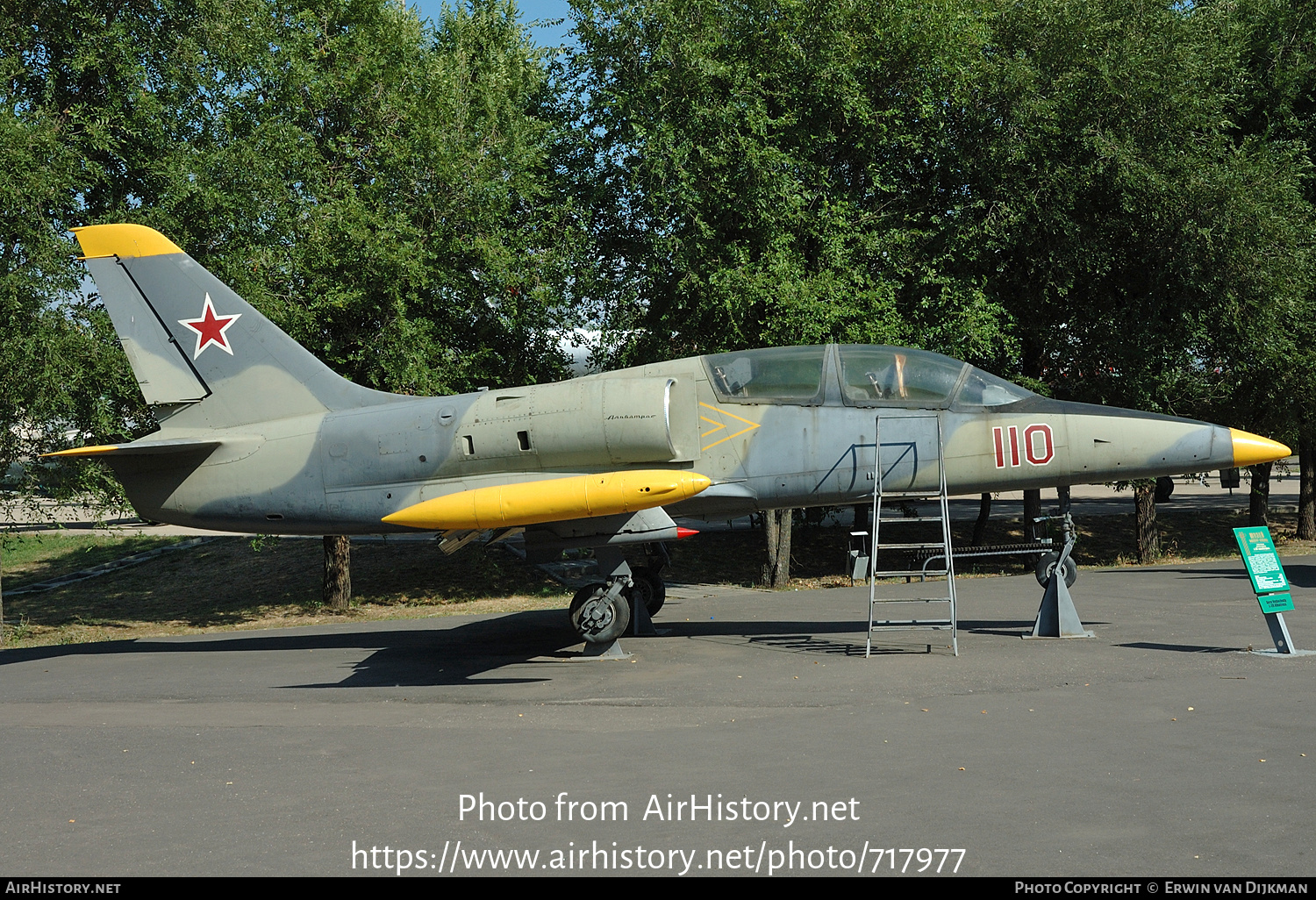 Aircraft Photo of 110 red | Aero L-39C Albatros | Russia - Air Force | AirHistory.net #717977