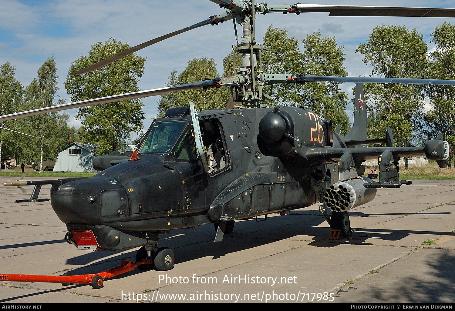 Aircraft Photo of 26 yellow | Kamov Ka-50 | Russia - Air Force | AirHistory.net #717985