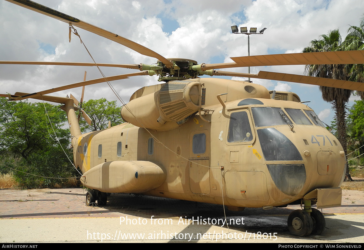 Aircraft Photo of 471 | Sikorsky CH-53A Yasur | Israel - Air Force | AirHistory.net #718015