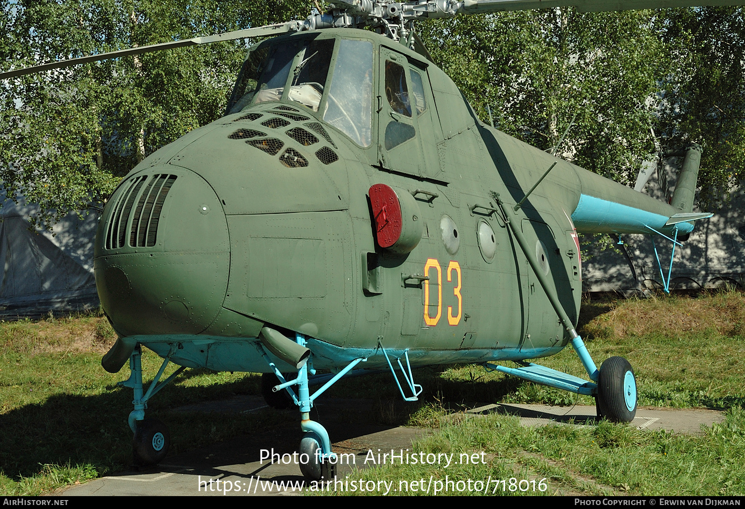 Aircraft Photo of 03 yellow | Mil Mi-4 | Soviet Union - Air Force | AirHistory.net #718016