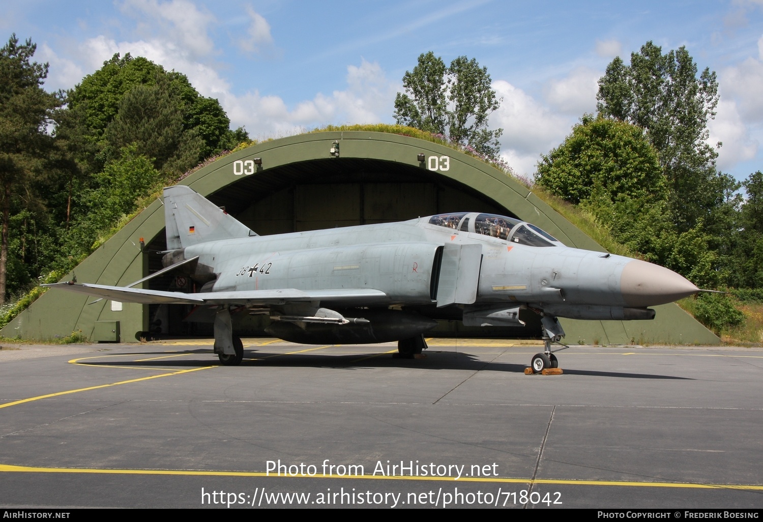 Aircraft Photo of 3842 | McDonnell Douglas F-4F Phantom II | Germany - Air Force | AirHistory.net #718042