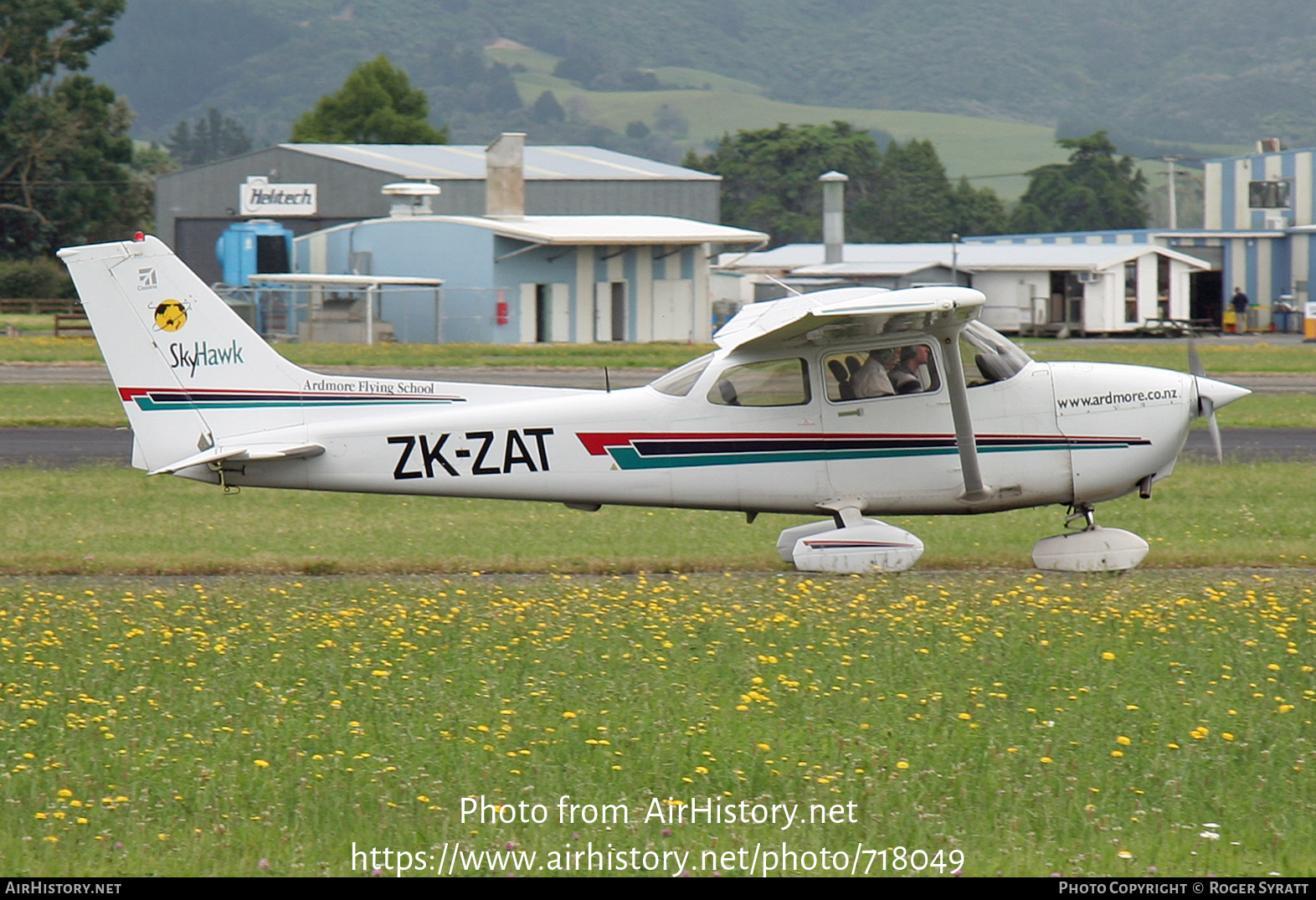 Aircraft Photo of ZK-ZAT | Cessna 172R Skyhawk | Ardmore Flying School | AirHistory.net #718049