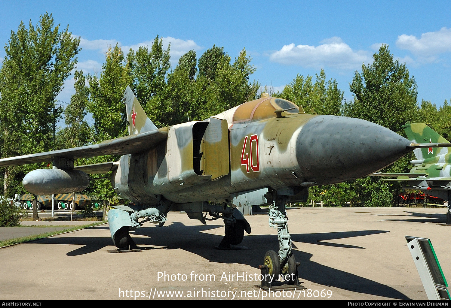 Aircraft Photo of 40 red | Mikoyan-Gurevich MiG-23MLD | Russia - Air Force | AirHistory.net #718069