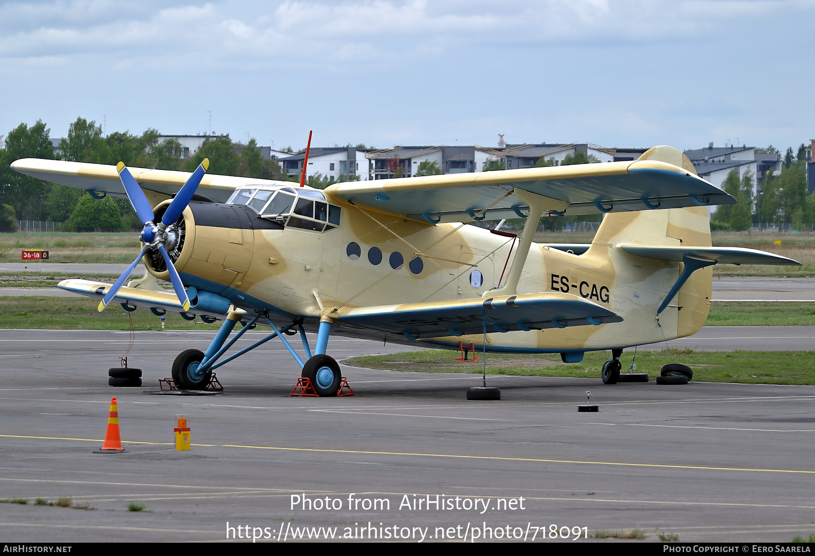 Aircraft Photo of ES-CAG | Antonov An-2T | AirHistory.net #718091