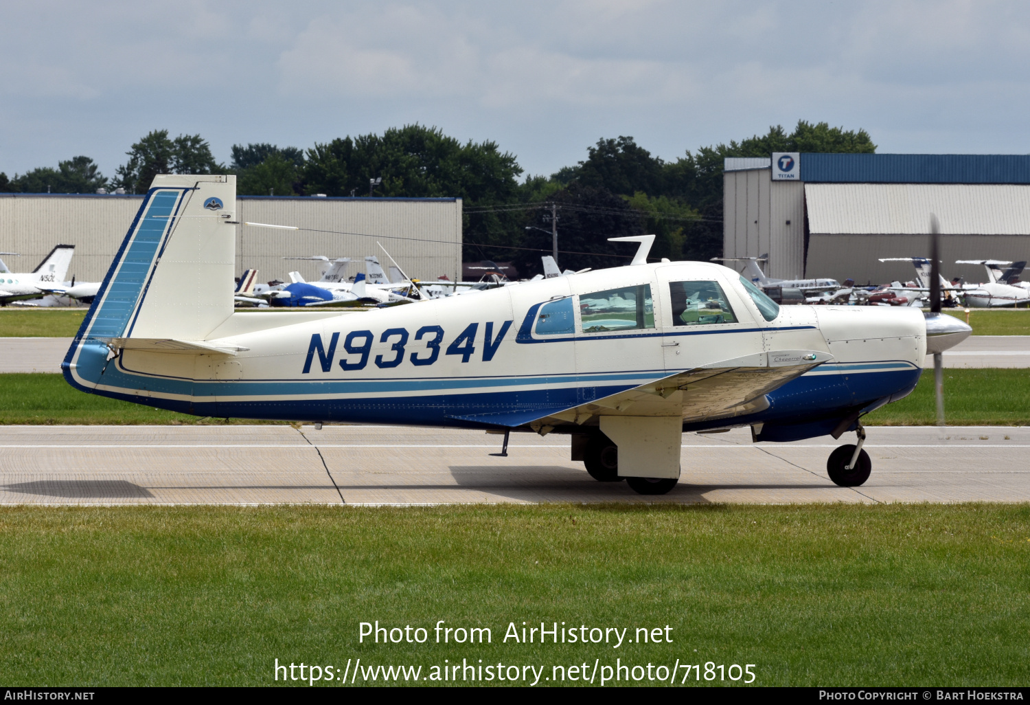 Aircraft Photo of N9334V | Mooney M-20E | AirHistory.net #718105