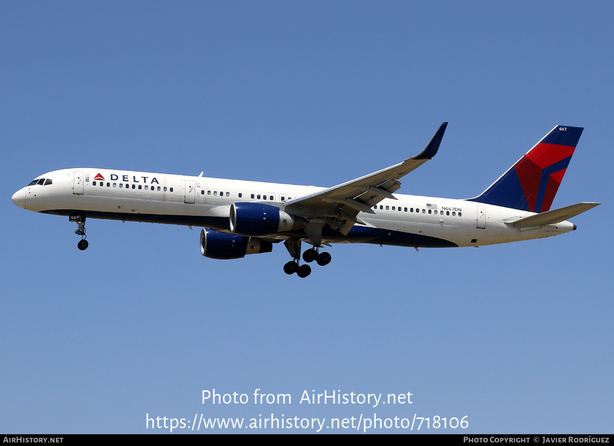 Aircraft Photo of N667DN | Boeing 757-232 | Delta Air Lines | AirHistory.net #718106