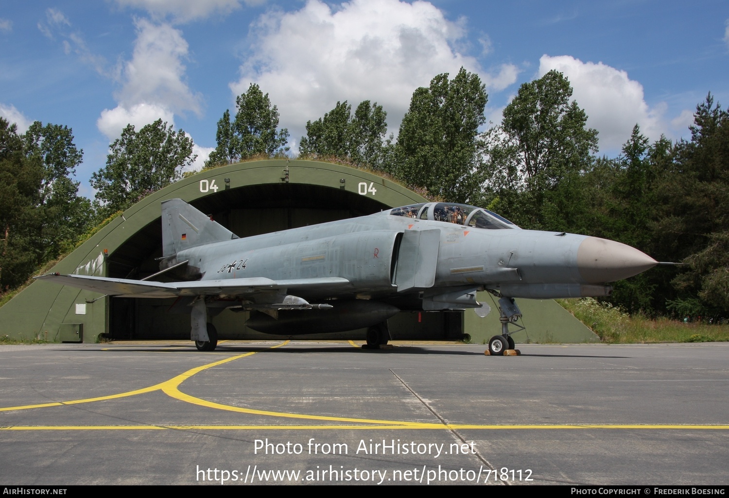 Aircraft Photo of 3824 | McDonnell Douglas F-4F Phantom II | Germany - Air Force | AirHistory.net #718112