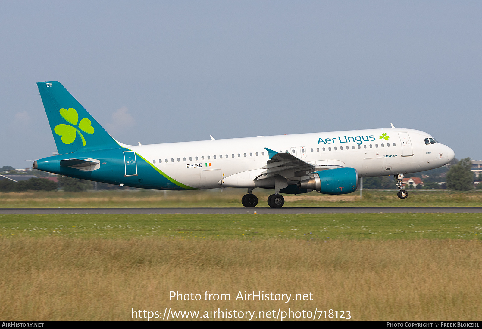 Aircraft Photo of EI-DEE | Airbus A320-214 | Aer Lingus | AirHistory.net #718123