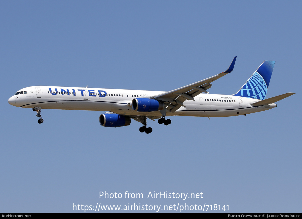 Aircraft Photo of N56859 | Boeing 757-324 | United Airlines | AirHistory.net #718141