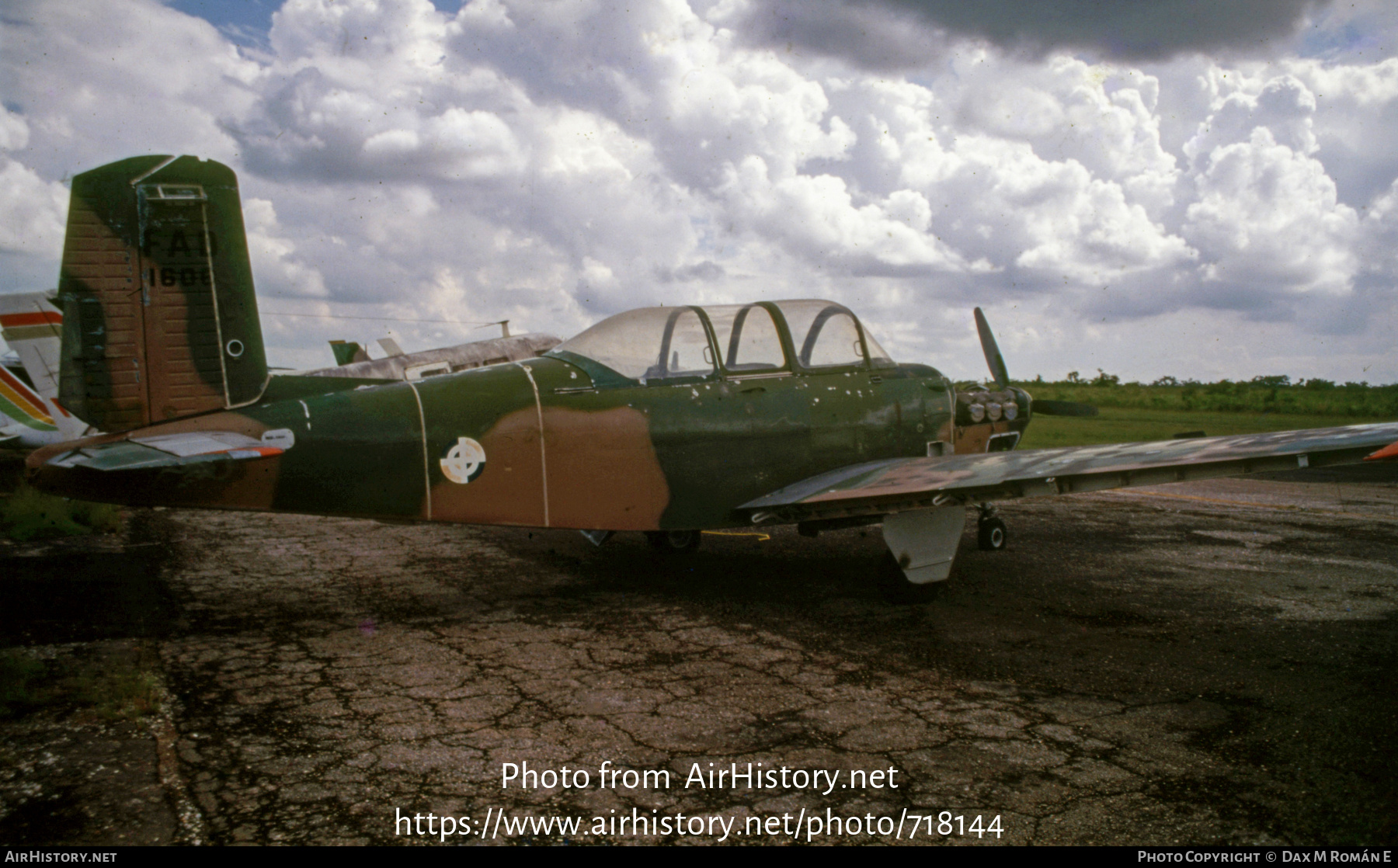 Aircraft Photo of 1608 / FAD 1608 | Beech T-34B Mentor | Dominican Republic - Air Force | AirHistory.net #718144