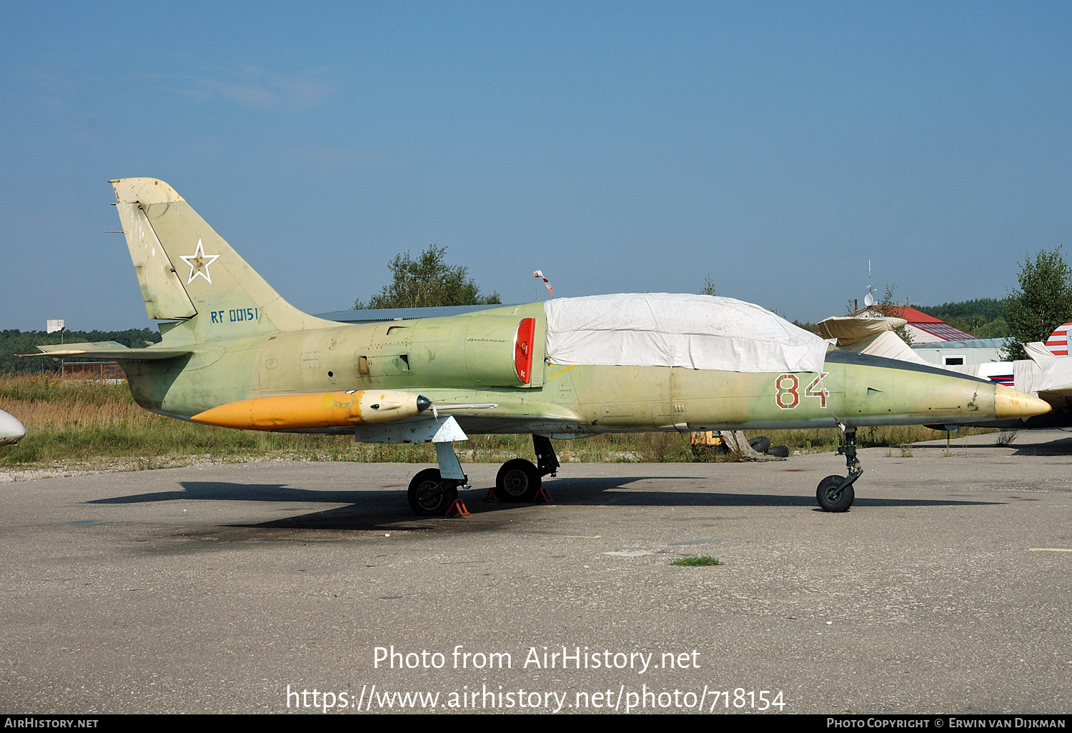 Aircraft Photo of 84 red / RF-00151 | Aero L-39C Albatros | Russia - DOSAAF | AirHistory.net #718154