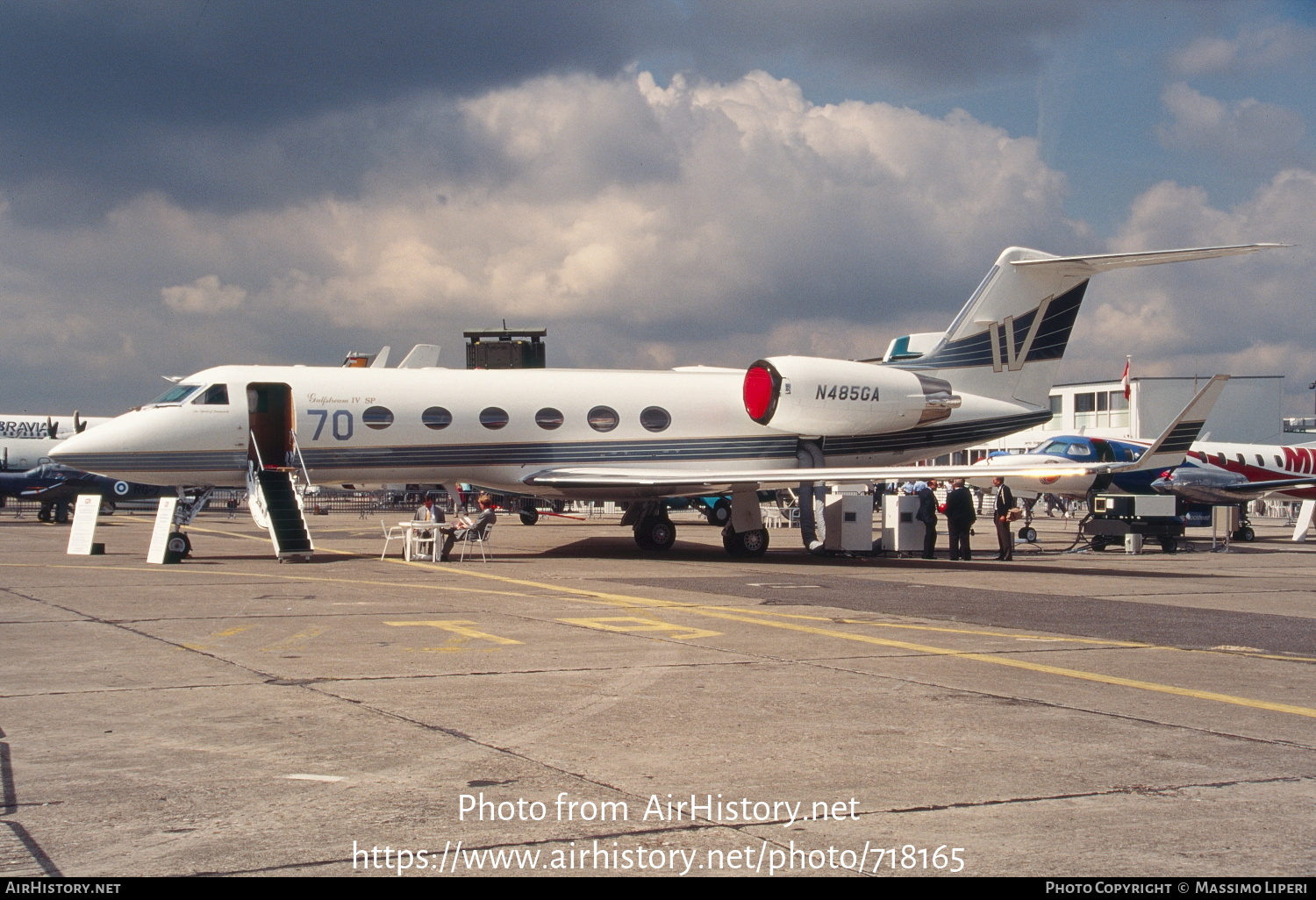 Aircraft Photo of N485GA | Gulfstream Aerospace G-IV Gulfstream IV-SP | AirHistory.net #718165