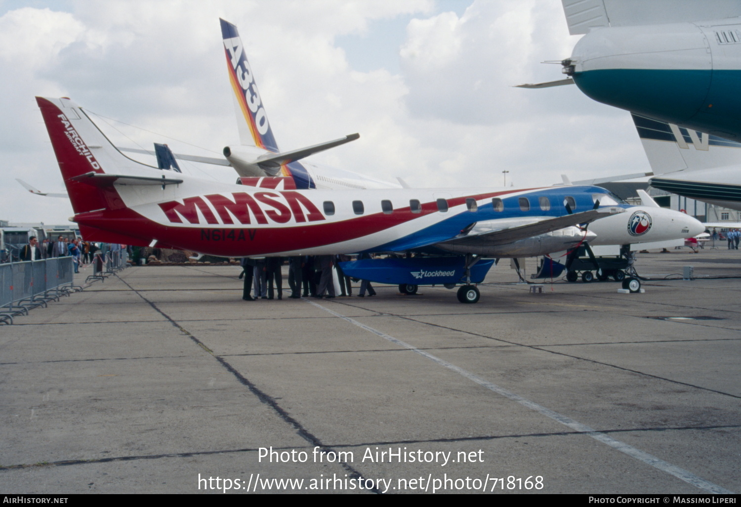 Aircraft Photo of N614AV | Fairchild Swearingen SA-227AC Metro III | Fairchild | AirHistory.net #718168