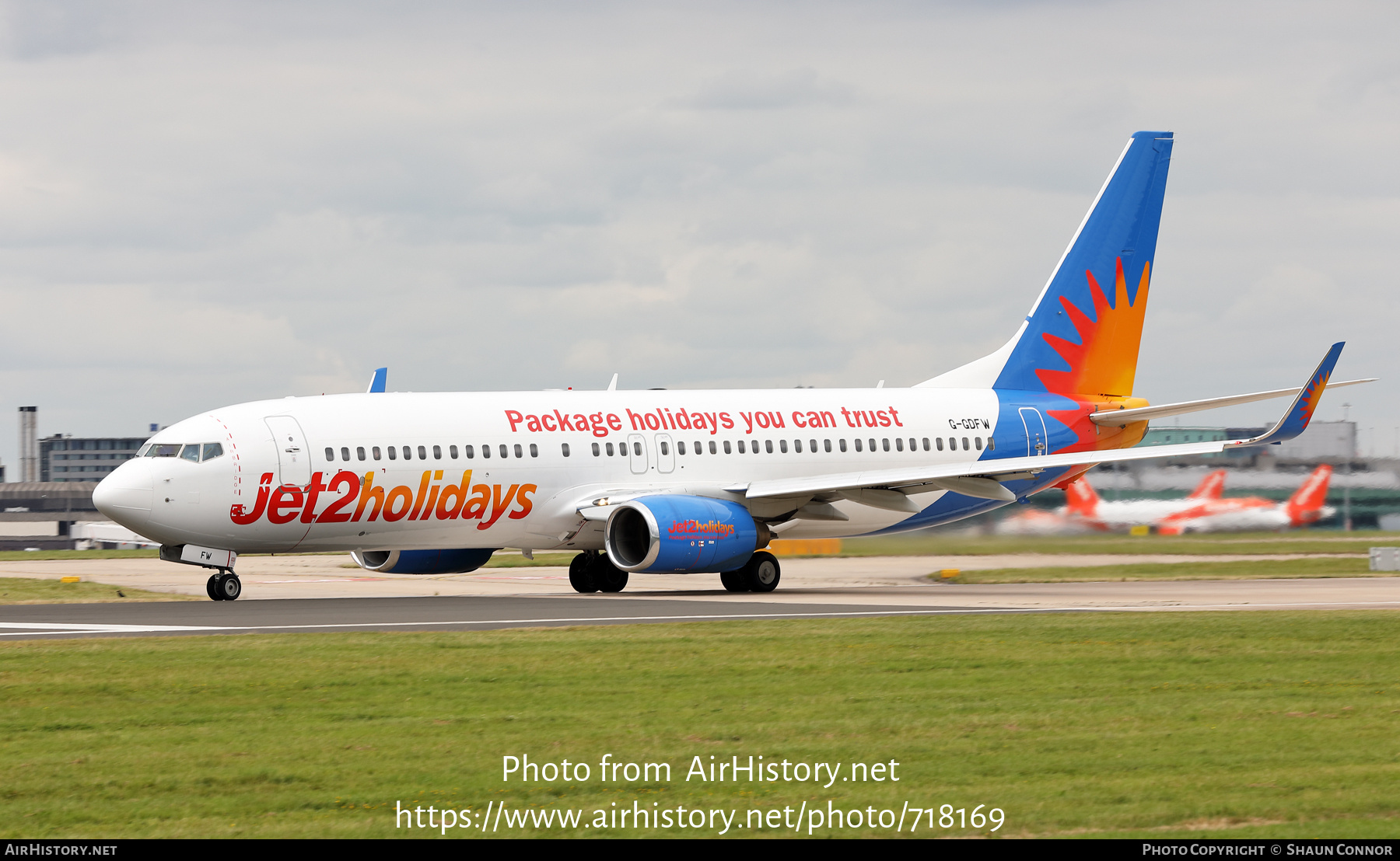 Aircraft Photo of G-GDFW | Boeing 737-8K5 | Jet2 Holidays | AirHistory.net #718169