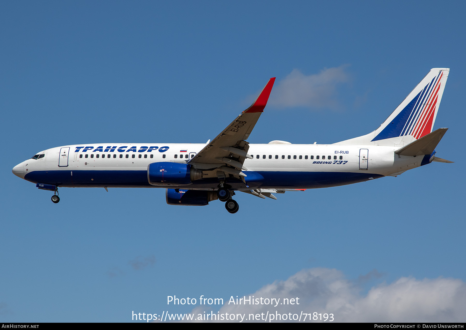 Aircraft Photo of EI-RUB | Boeing 737-85P | Transaero Airlines | AirHistory.net #718193