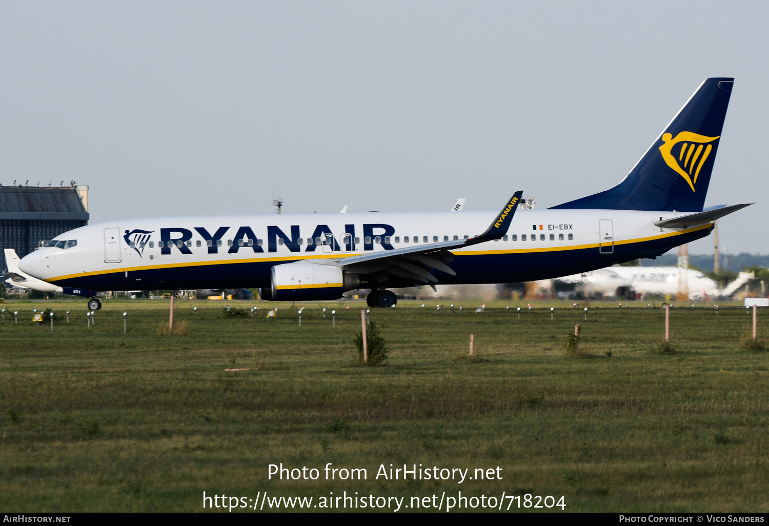 Aircraft Photo of EI-EBX | Boeing 737-8AS | Ryanair | AirHistory.net #718204