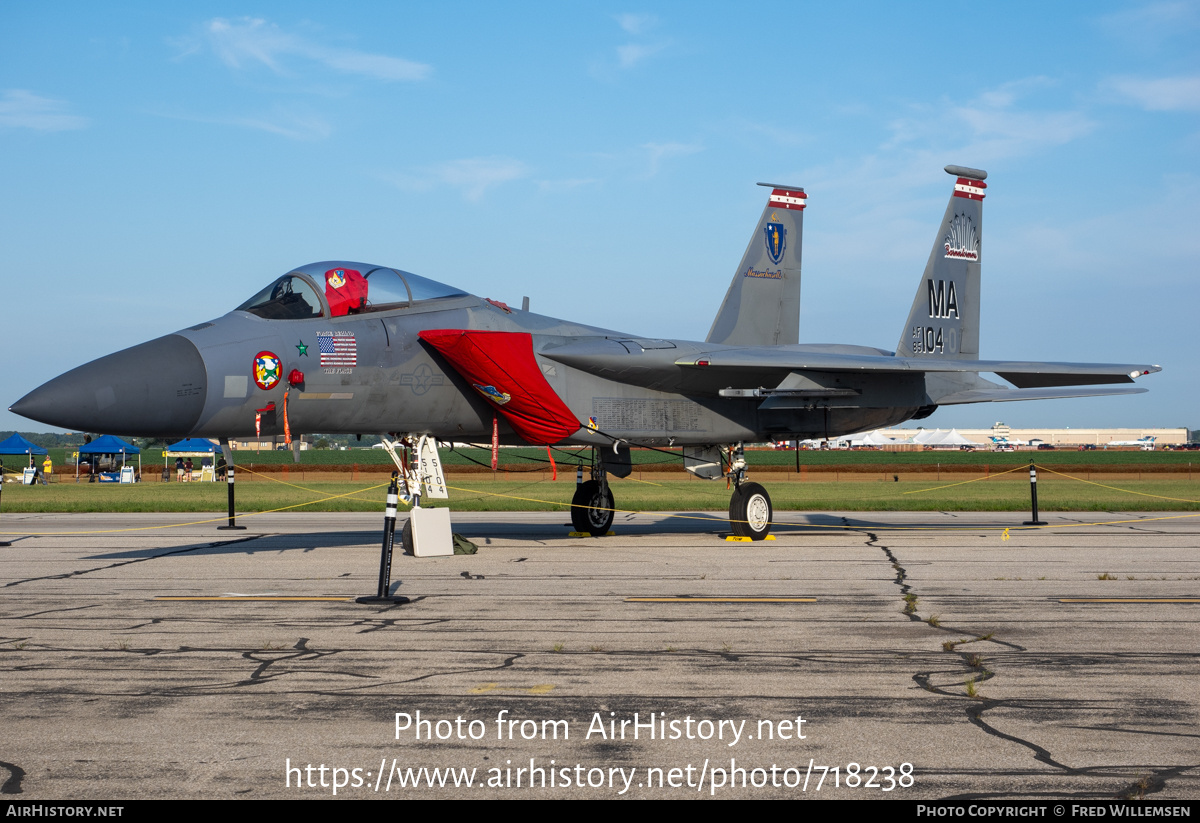 Aircraft Photo of 85-0104 | McDonnell Douglas F-15C Eagle | USA - Air Force | AirHistory.net #718238