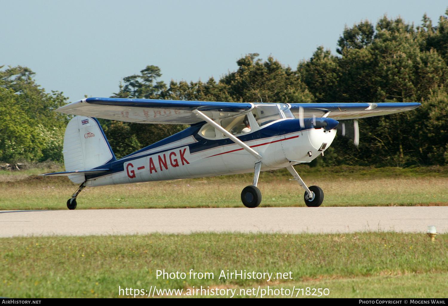 Aircraft Photo of G-ANGK | Cessna 140 | AirHistory.net #718250