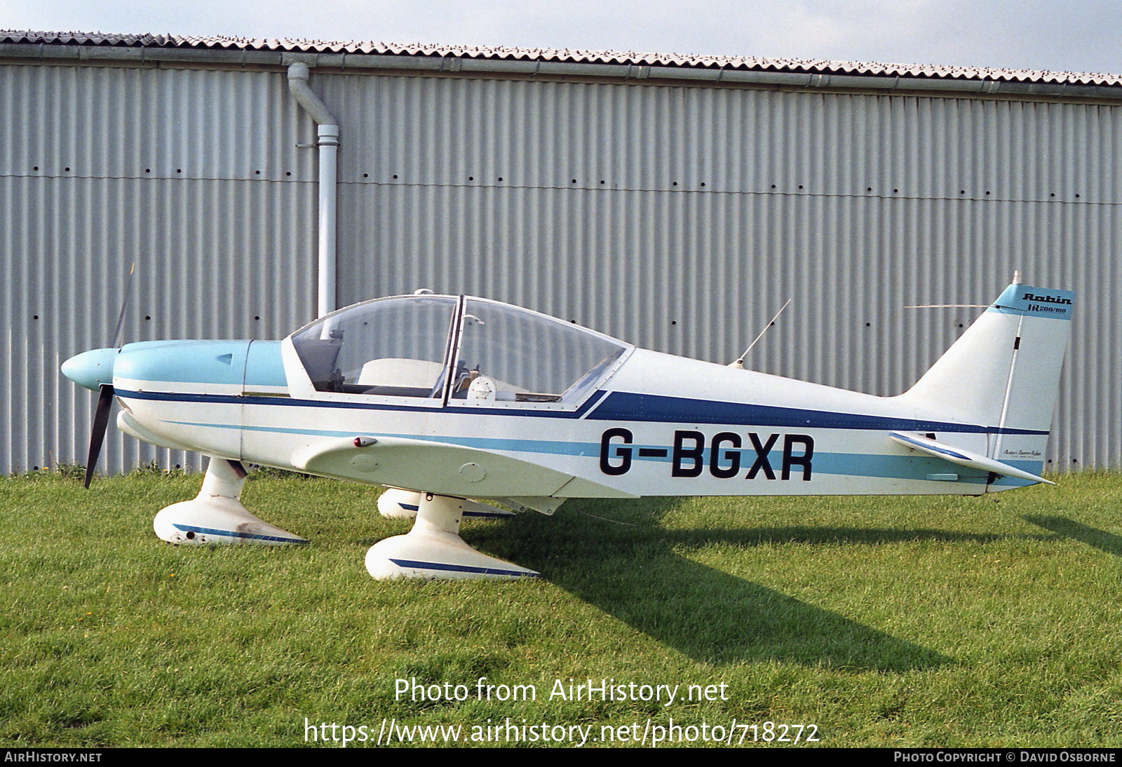 Aircraft Photo of G-BGXR | Robin HR-200-100 Club | AirHistory.net #718272