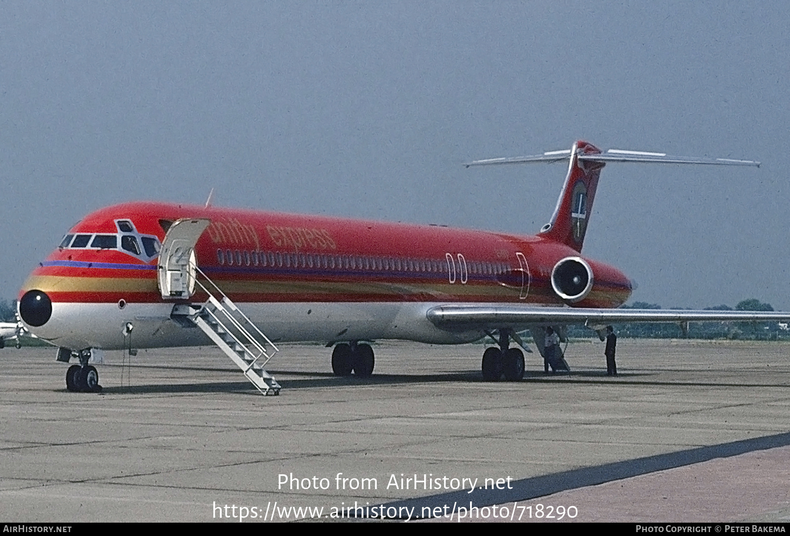 Aircraft Photo of EI-BTY | McDonnell Douglas MD-82 (DC-9-82) | Unifly Express | AirHistory.net #718290